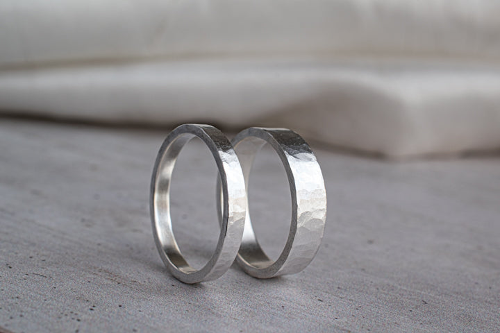 Anillos Martillados